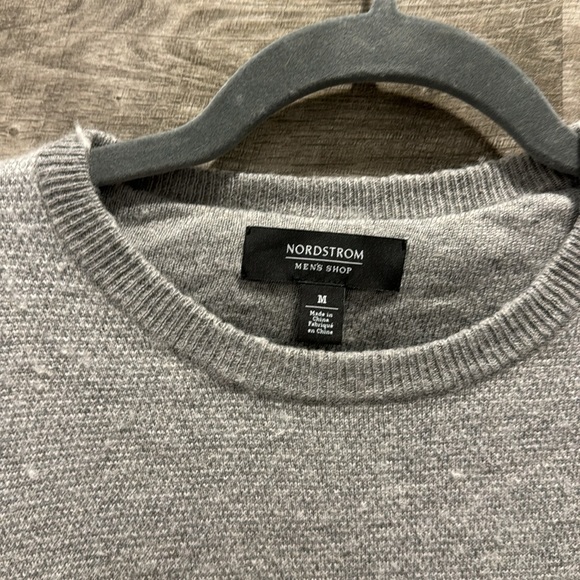 Nordstrom Men NWT Texture Sweater in a Nylon/ Rayon and Wool Blend - Picture 2 of 8